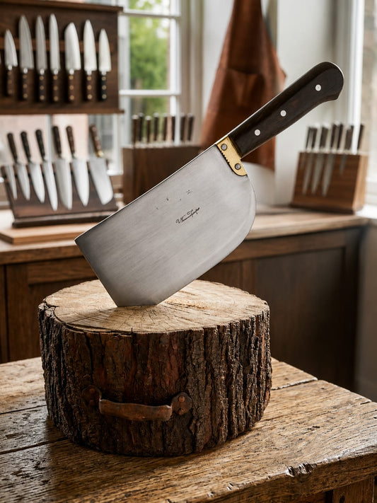 Japanese Style Meat Cleaver Knife – Ultra Sharp Butcher Blade